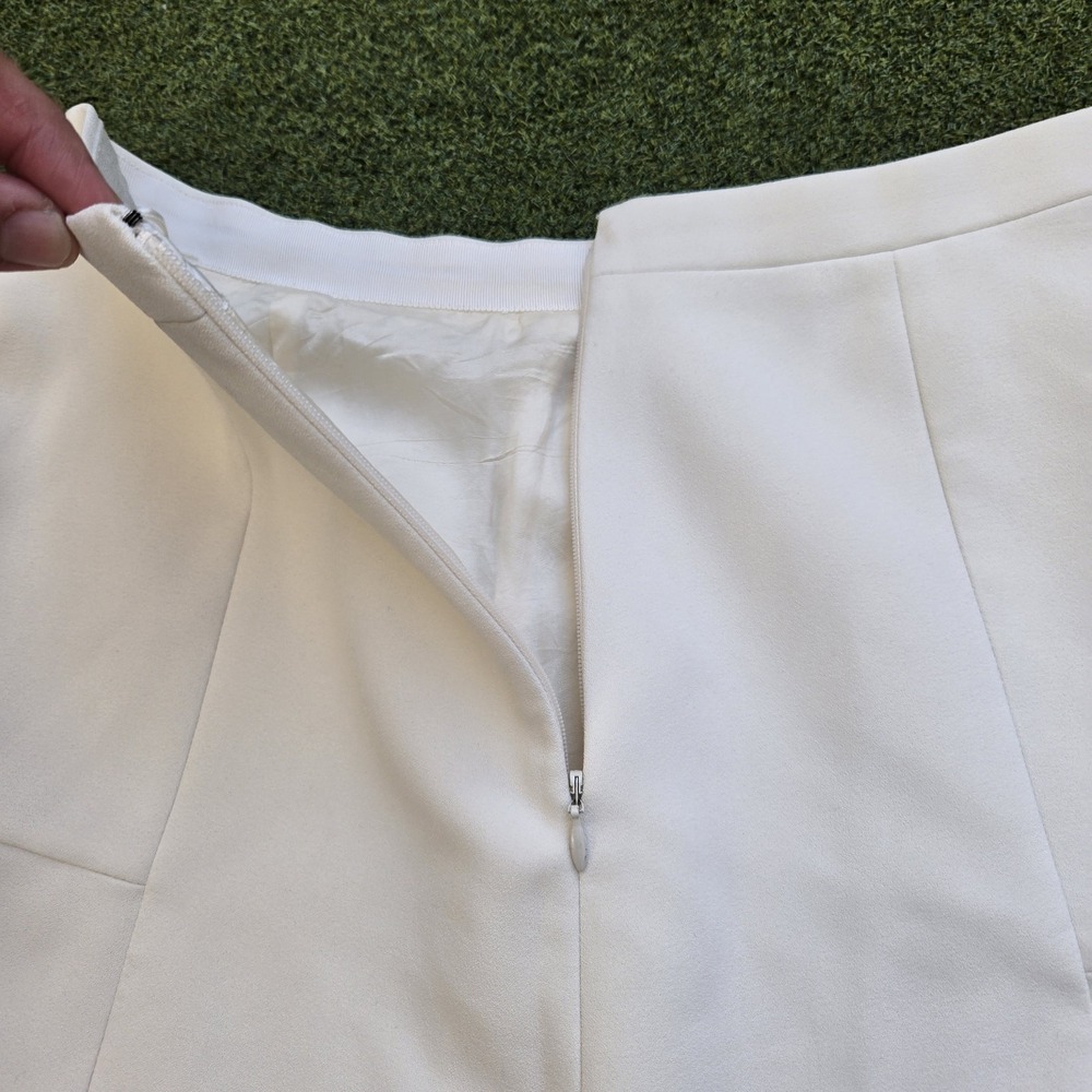 J.crew Skirt Women's Size 2 Beige Fit & Flare Mini - Picture 6 of 11